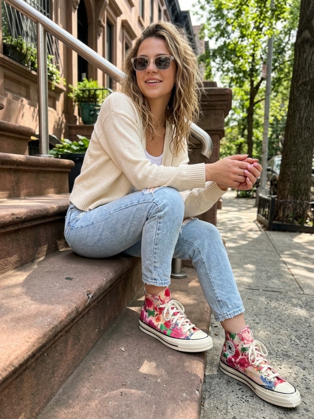 🌸Converse Chuck 70 Hi "Heart
of the City - Paris" Floral
Sneakers🌸